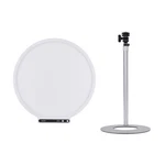 Amaran Verge Max 22" 60W Bi-color Circular Led Light Panel, White, With Base Sta. Fixed Price $294.00.