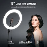 Neewer 18-INCH Outer Dimmable Smd Led Ring Lighting Kit With Stand. Fixed Price $91.99.