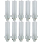 10 Pack Sunlite 13 Watt Pld 4-PIN Twin U-shaped Tube, G24Q-1 Base, Daylight. Fixed Price $29.74.