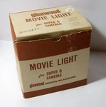 Vintage Glenwood Super 8 Movie Light Model # G650. Fixed Price $21.99.