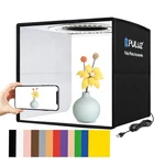 Foldable Photo Box Portable Studio Kit 12 Background Colors Led Dimmable Phot.... Fixed Price $32.79.