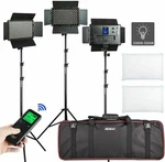 Viltrox VL-S192T 50W Bi-color Led Video Light Lamp Kit +wireless Remote+stand. Fixed Price $169.00.