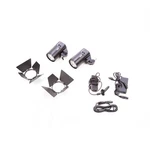 Kinotehnik Practilite 602 Compact Bi-color Variable Beam Led Fresnel 2-LIGHT Kit. Fixed Price $665.00.