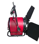 Mole-richardson Vari-tener Led 1500W 14" Fresnel Studio Light W/ Barn Doors & Gr. Fixed Price $4999.96.