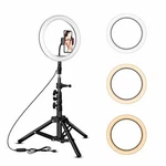 Rovtop 10 Inch Ring With Stand Tripod, Led Circle Lights Phone Hol.... Fixed Price $29.98.